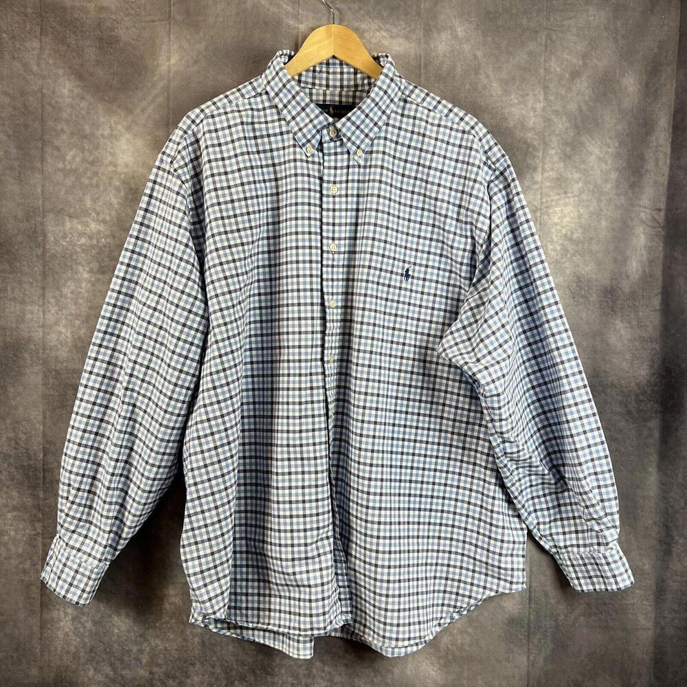 Ralph Lauren‎ Men's Oxford Shirt Size 3XB Big 3XL Classic Fit